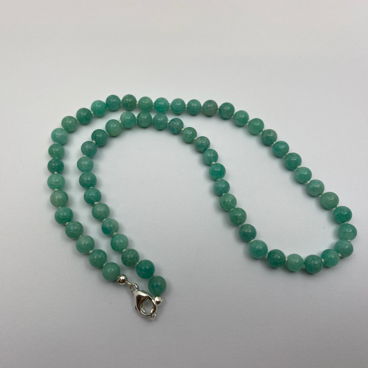 Amazonit Edelstein Collierkette