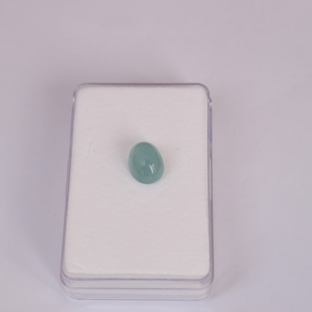 Aquamarin Cabochon oval