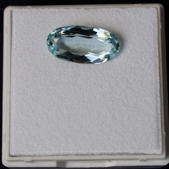 Aquamarin facettiert oval 16x8mm Aquamarin facettiert oval 16x8mm