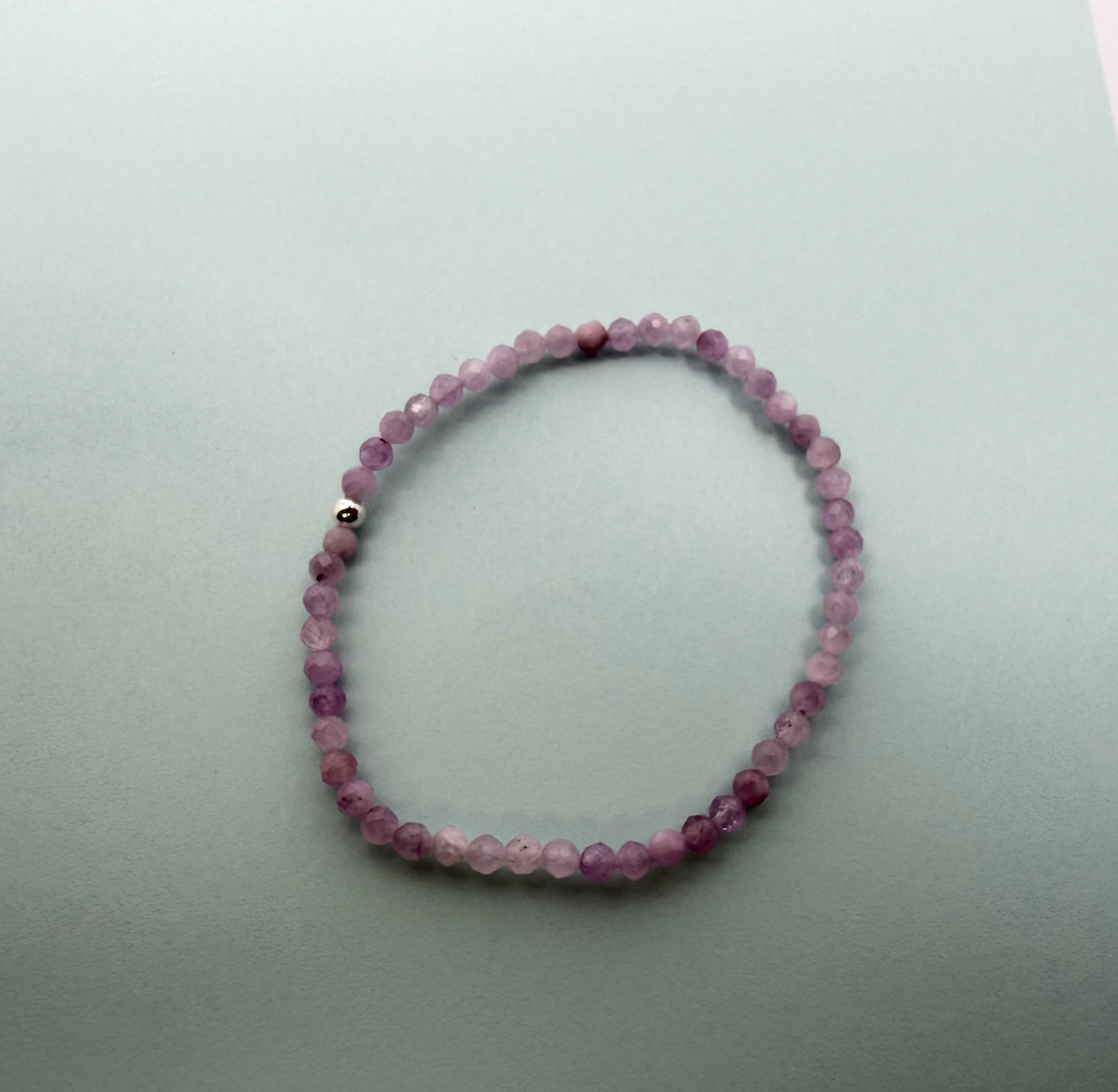 Kunzit Armband facettiert