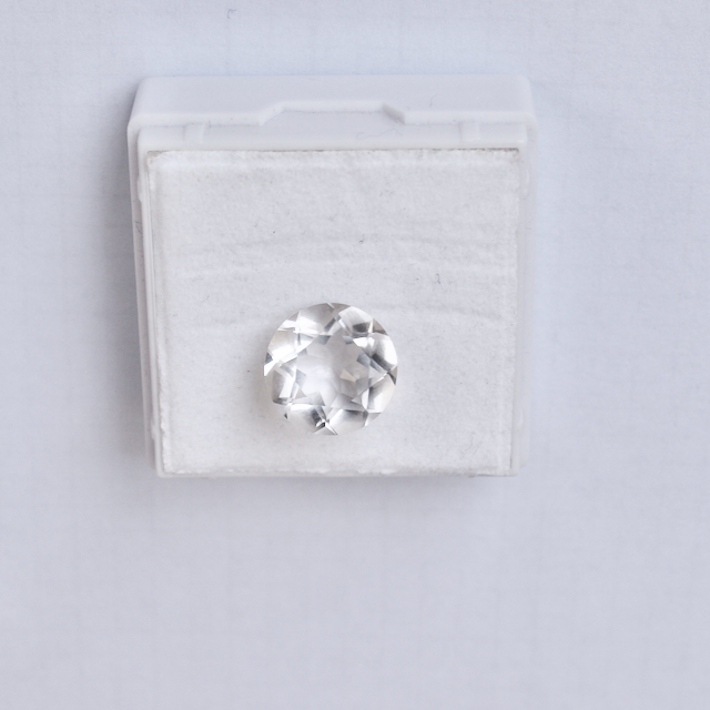 Bergkristall facettiert rund 12mm