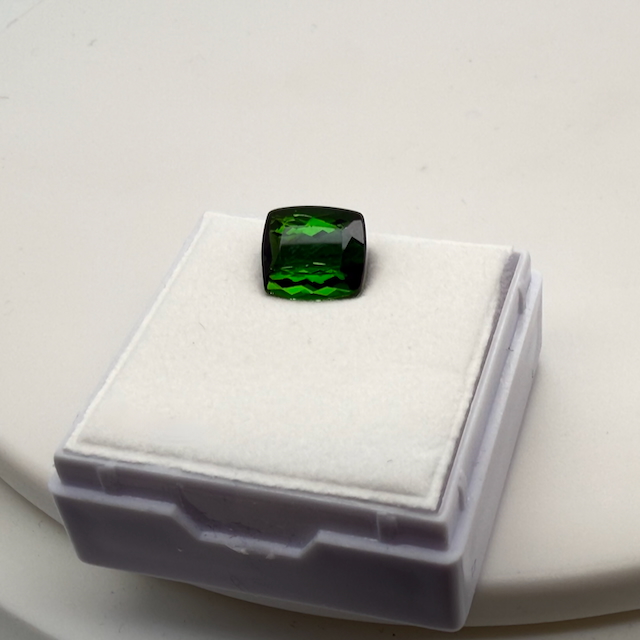 Turmalin grün - Verdelith facettiert 4,7 Karat