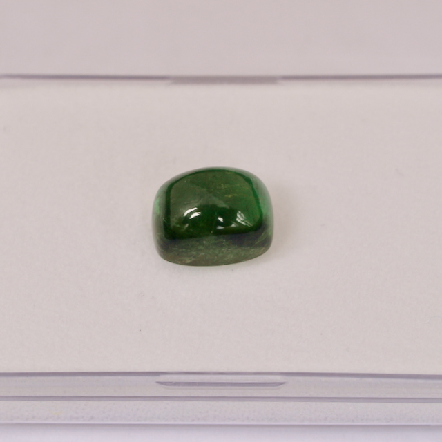 Turmalin grün - Verdelith - Cabochon antik- oval
