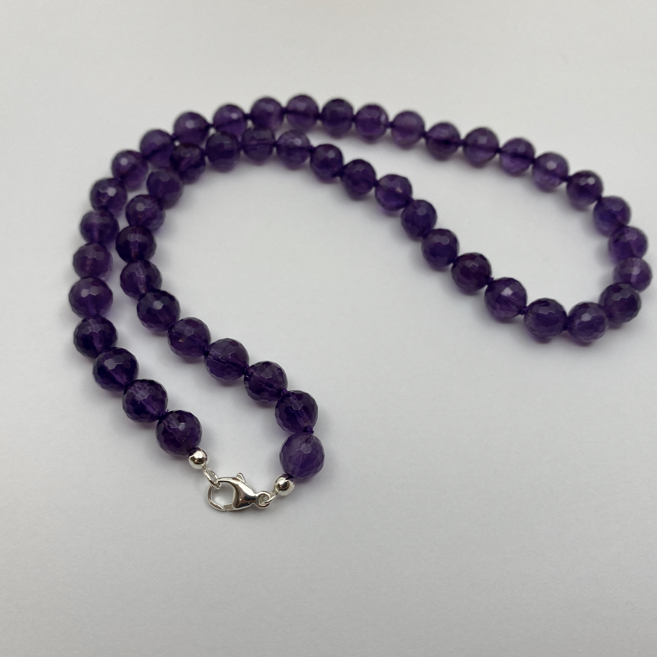 Amethyst Edelstein - Collierkette