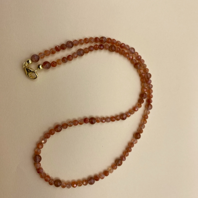 Sonnenstein Edelstein - Collierkette