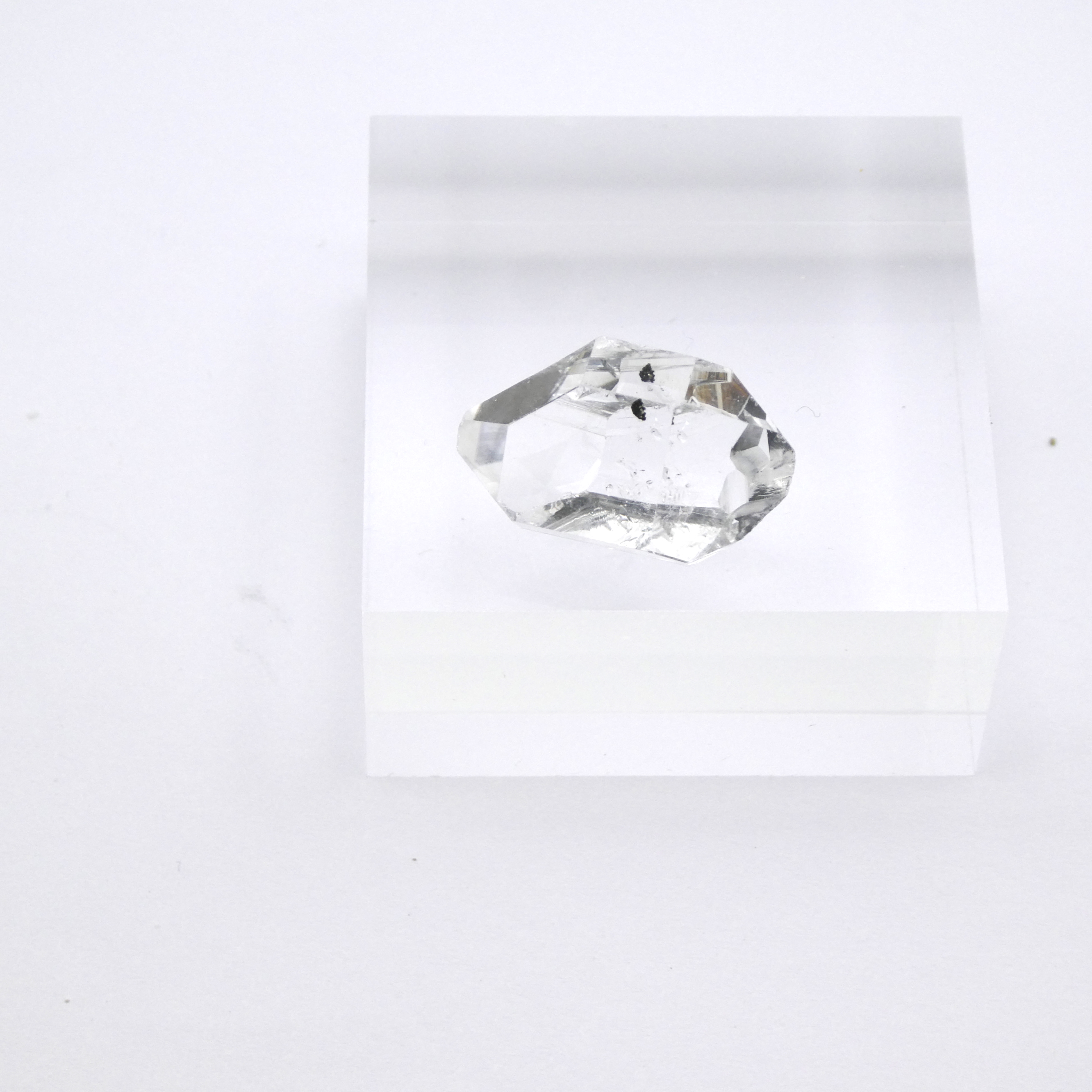 Herkimer "Diamant" Bergrkristall natur Doppelender