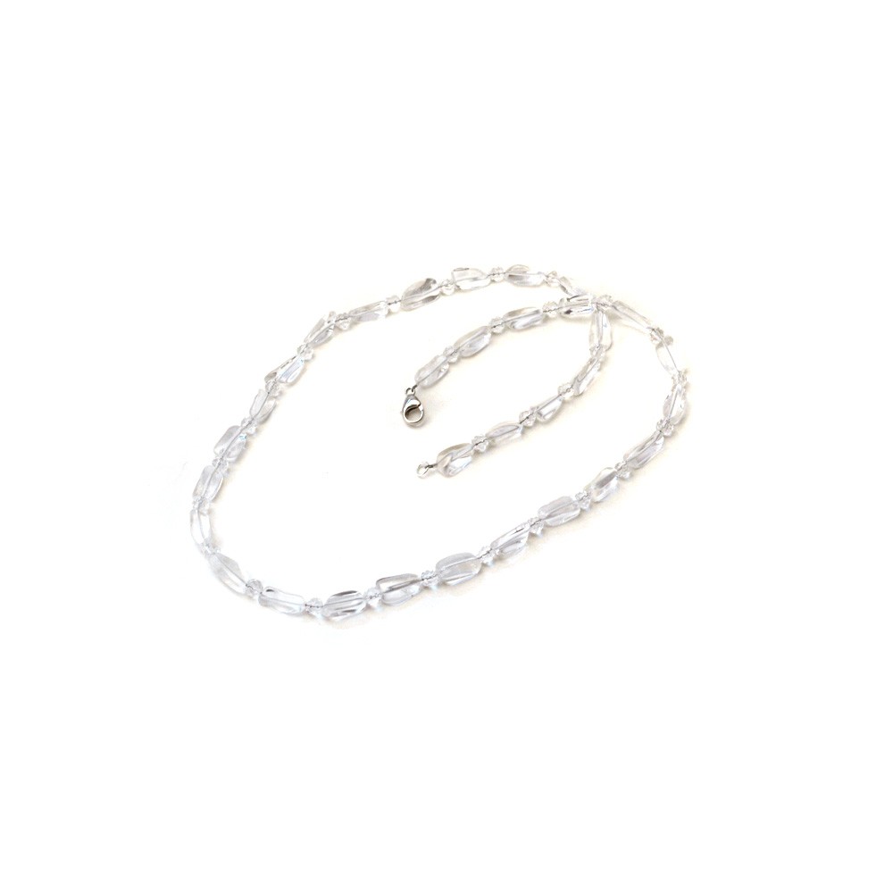 Bergkristall Unikatkette Softflex Bergkristall Unikatkette Softflex