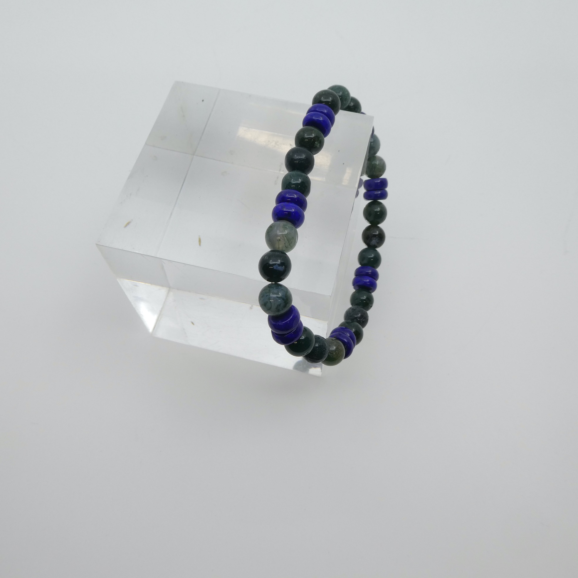 Moosachat - Lapis Lazuli Armband Moosachat - Lapis Lazuli Armband