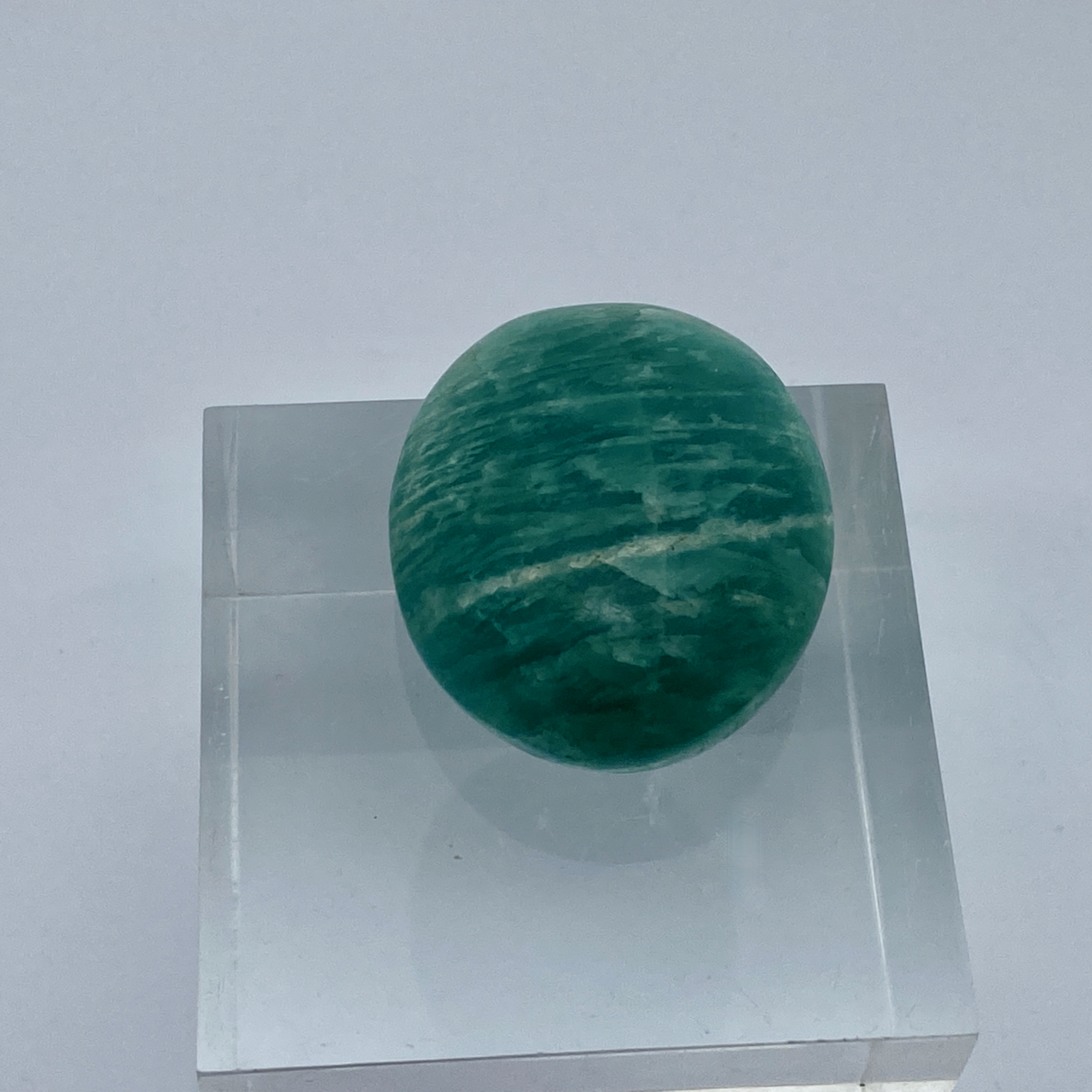 Amazonit Trommelstein Handschmeichler