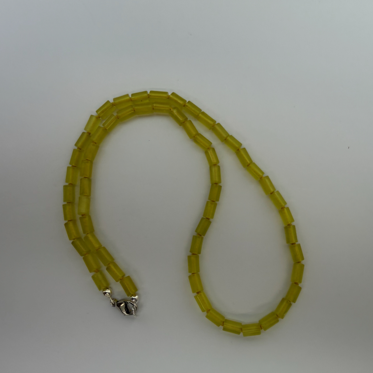 Serpentin - Edelserpentin Collierkette