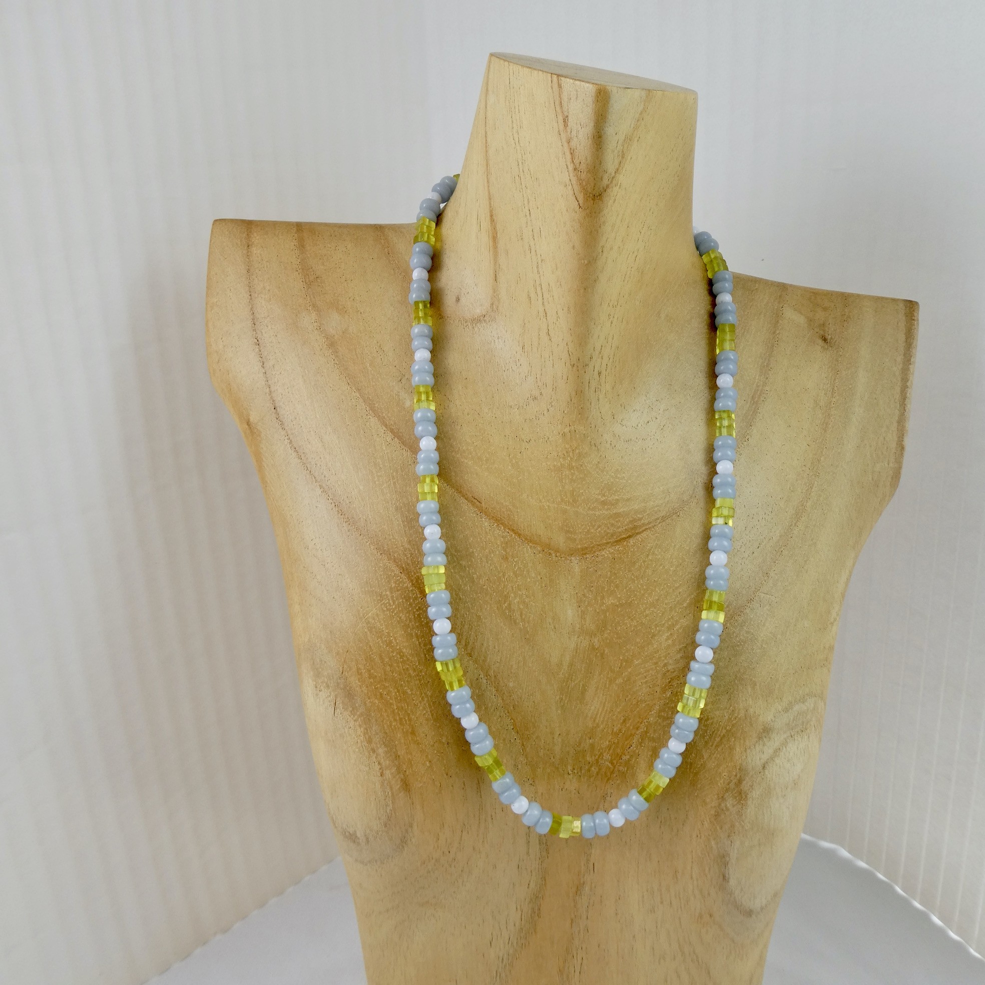 Angelilth - Serpentin - Chalcedon Design Edelsteinkette Angelilth - Serpentin - Chalcedon Design Edelsteinkette