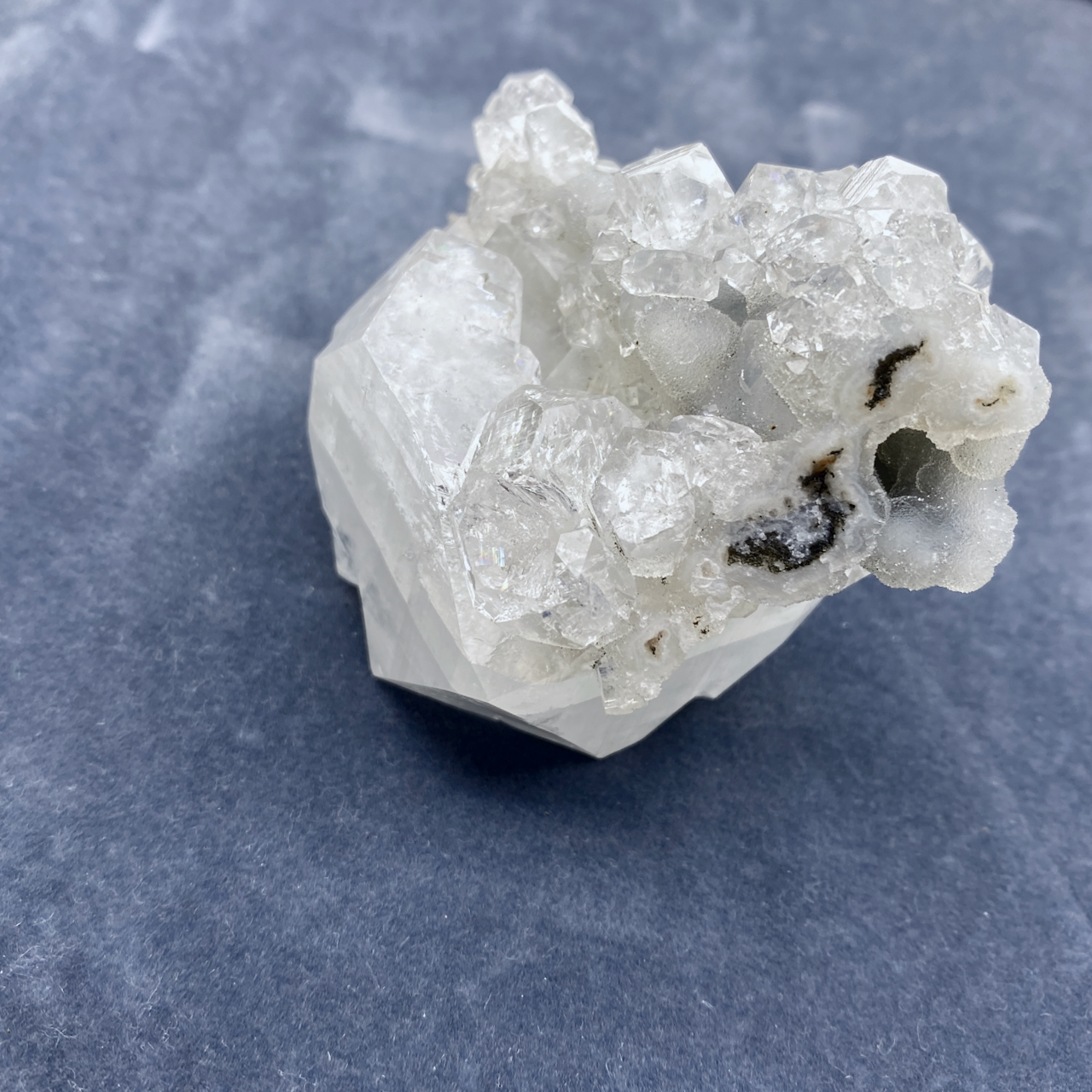 Apophyllit Kristallstufe Natur