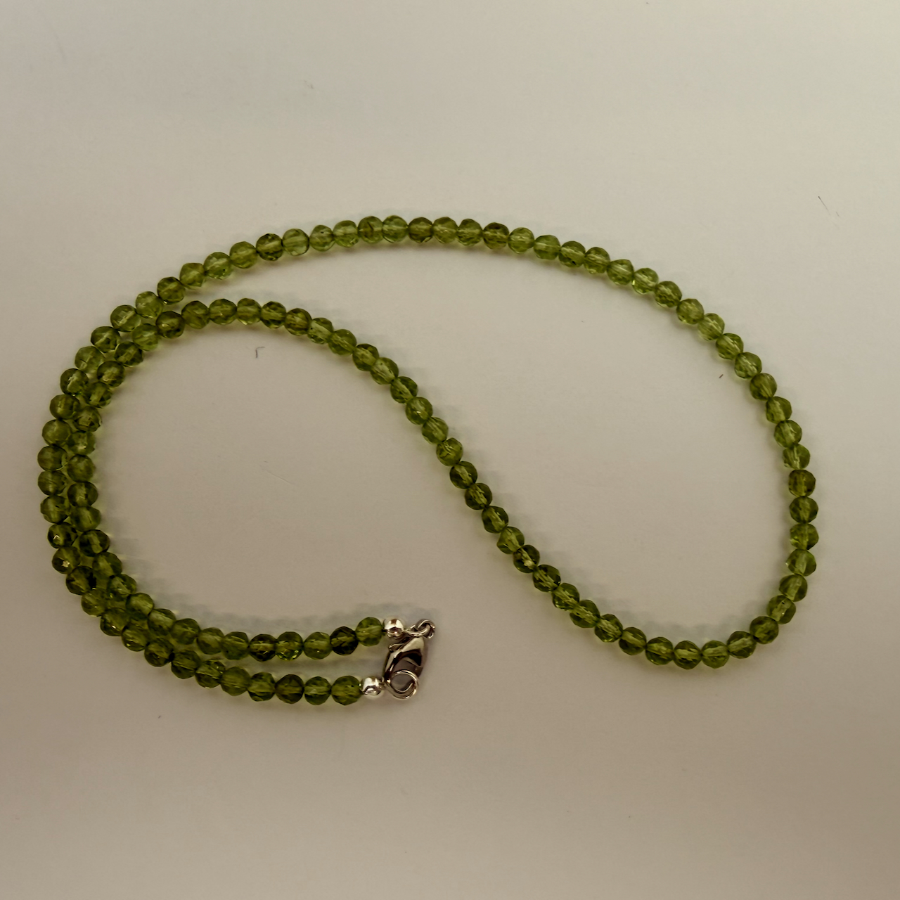 Peridot - Olivin Edelstein Collierkette