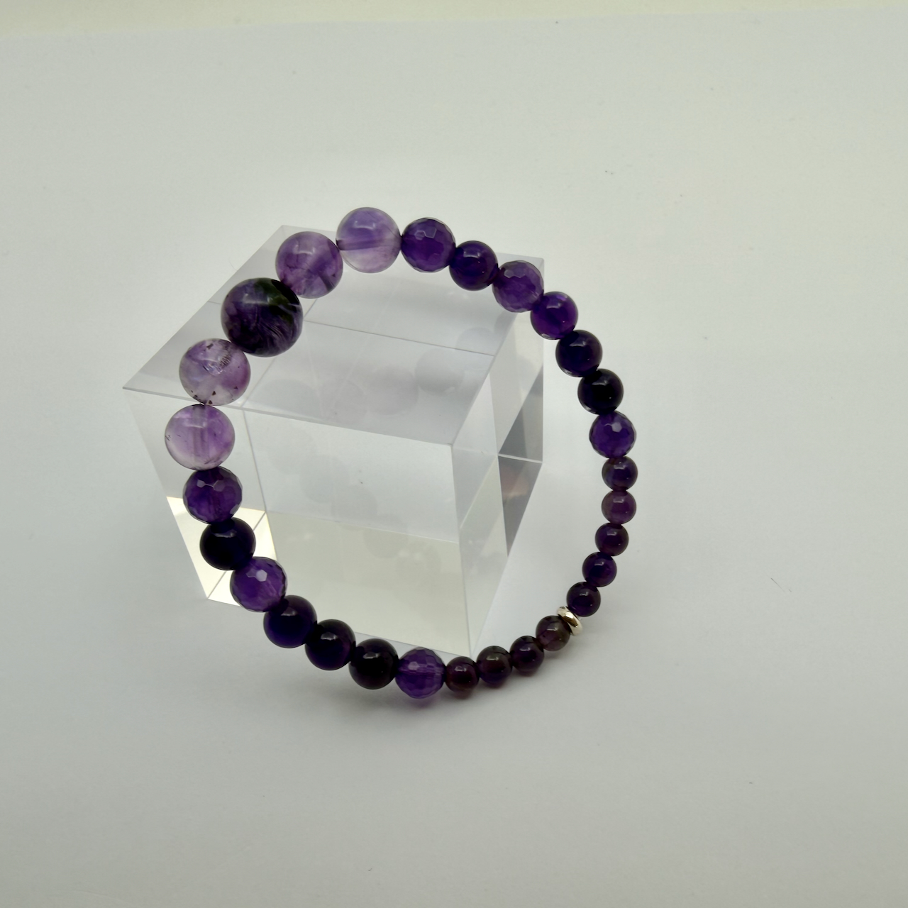Charoit - Amethyst Armband Männerarmband