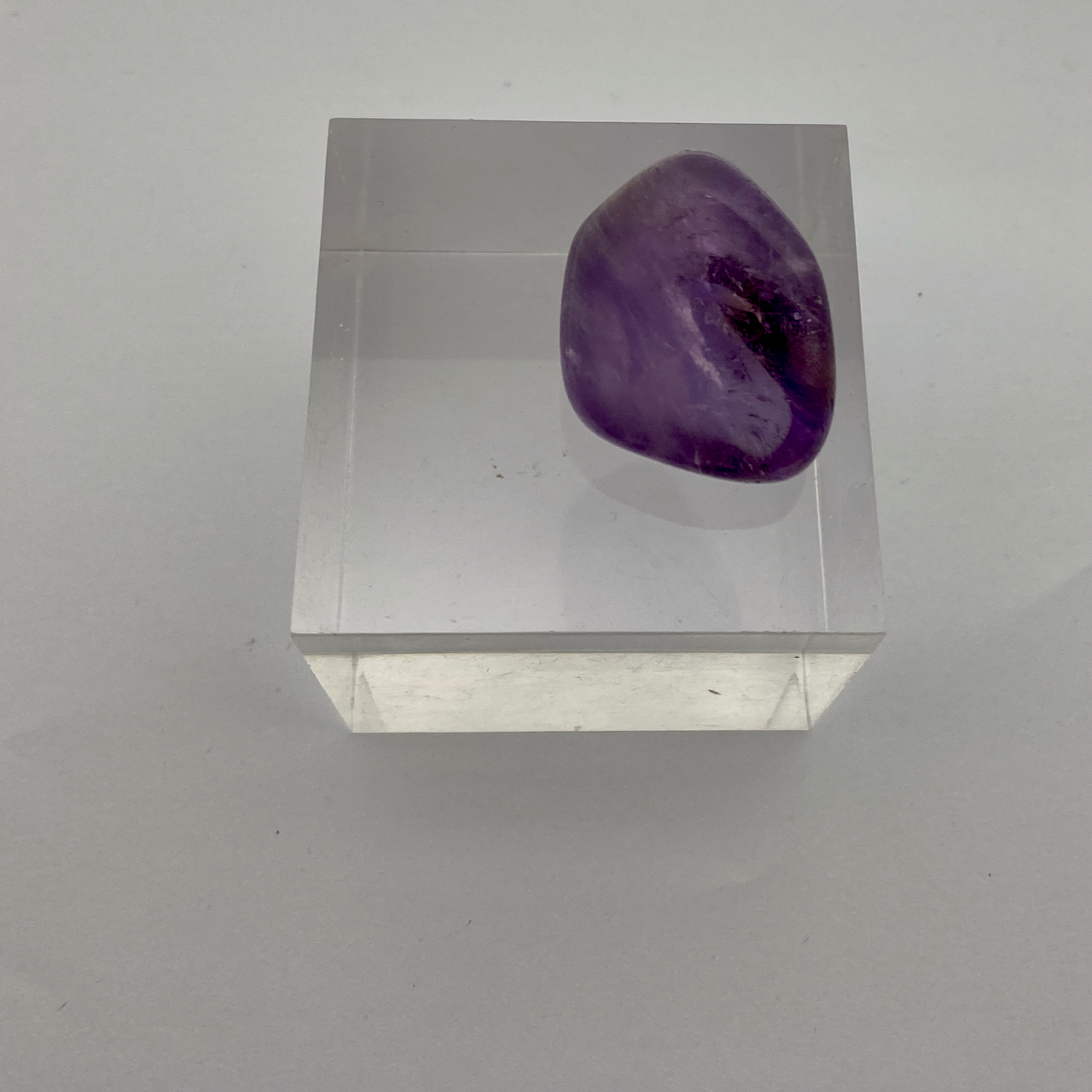 Ametrin - Amethyst Trommelstein Handschmeichler