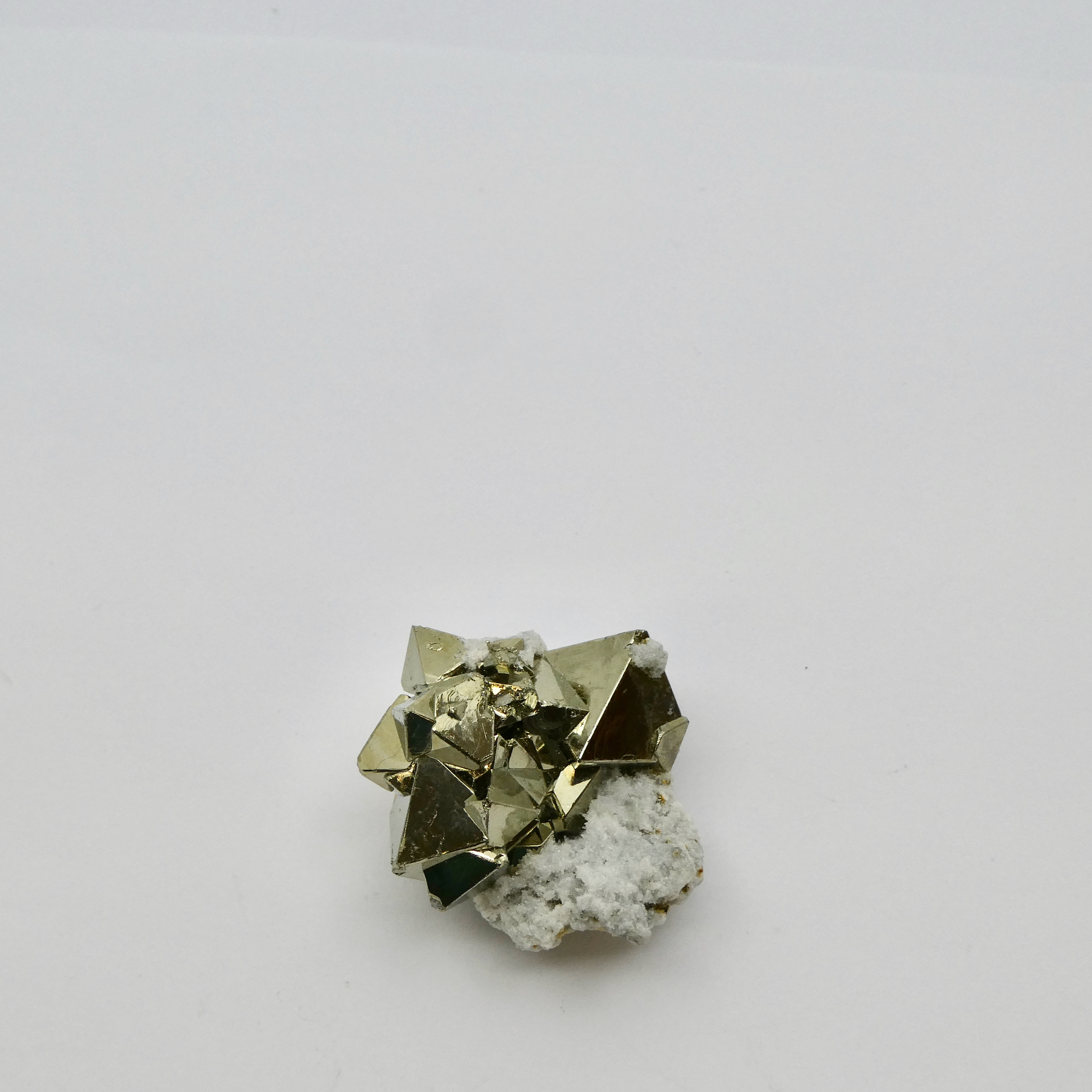 Pyrit Oktaeder Stufe - Cluster Peru
