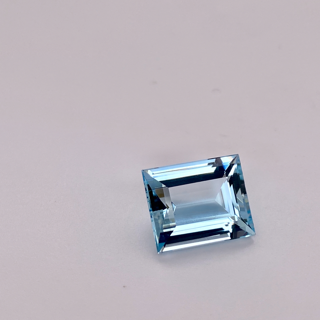 Aquamarin facettiert 17x14mm Baguette Aquamarin facettiert 17x14mm Baguette