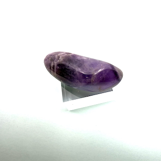 Amethyst - Amethystquarz Trommelstein Handschmeichler