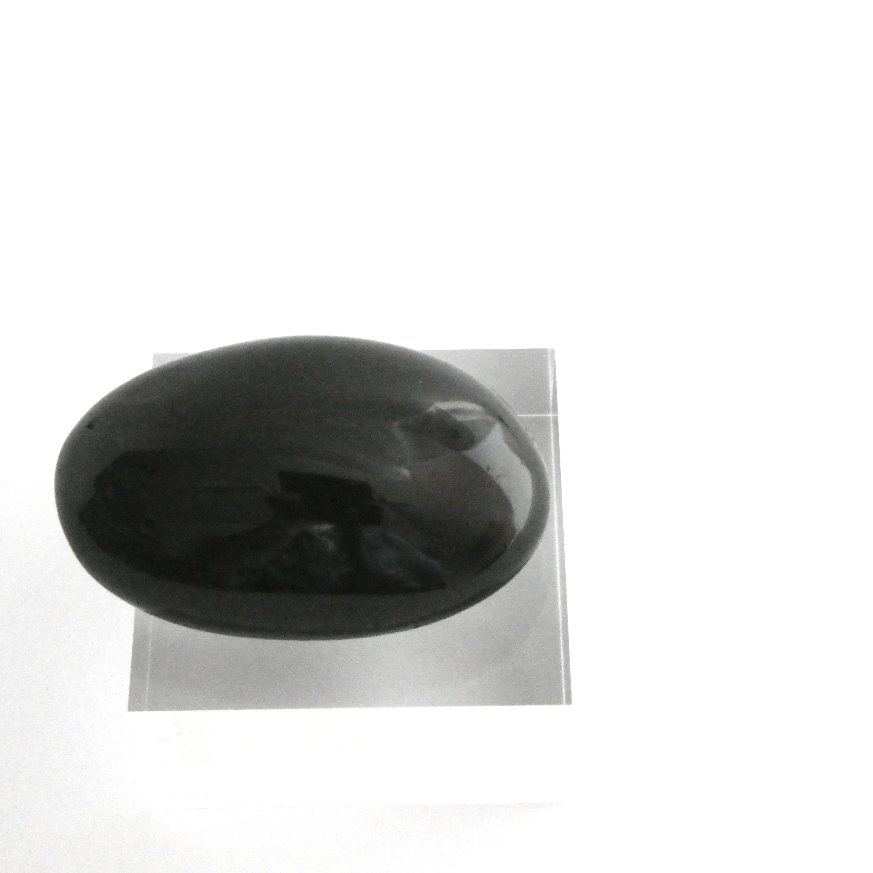 Turmalin schwarz Schörl Handschmeichler Seifenstein