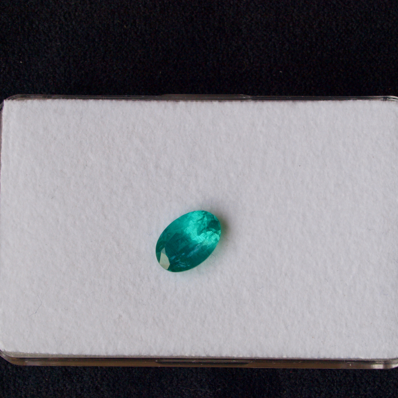 Apatit blau-grün cyan facettiert 2,16Karat Apatit blau-grün cyan facettiert 2,16Karat