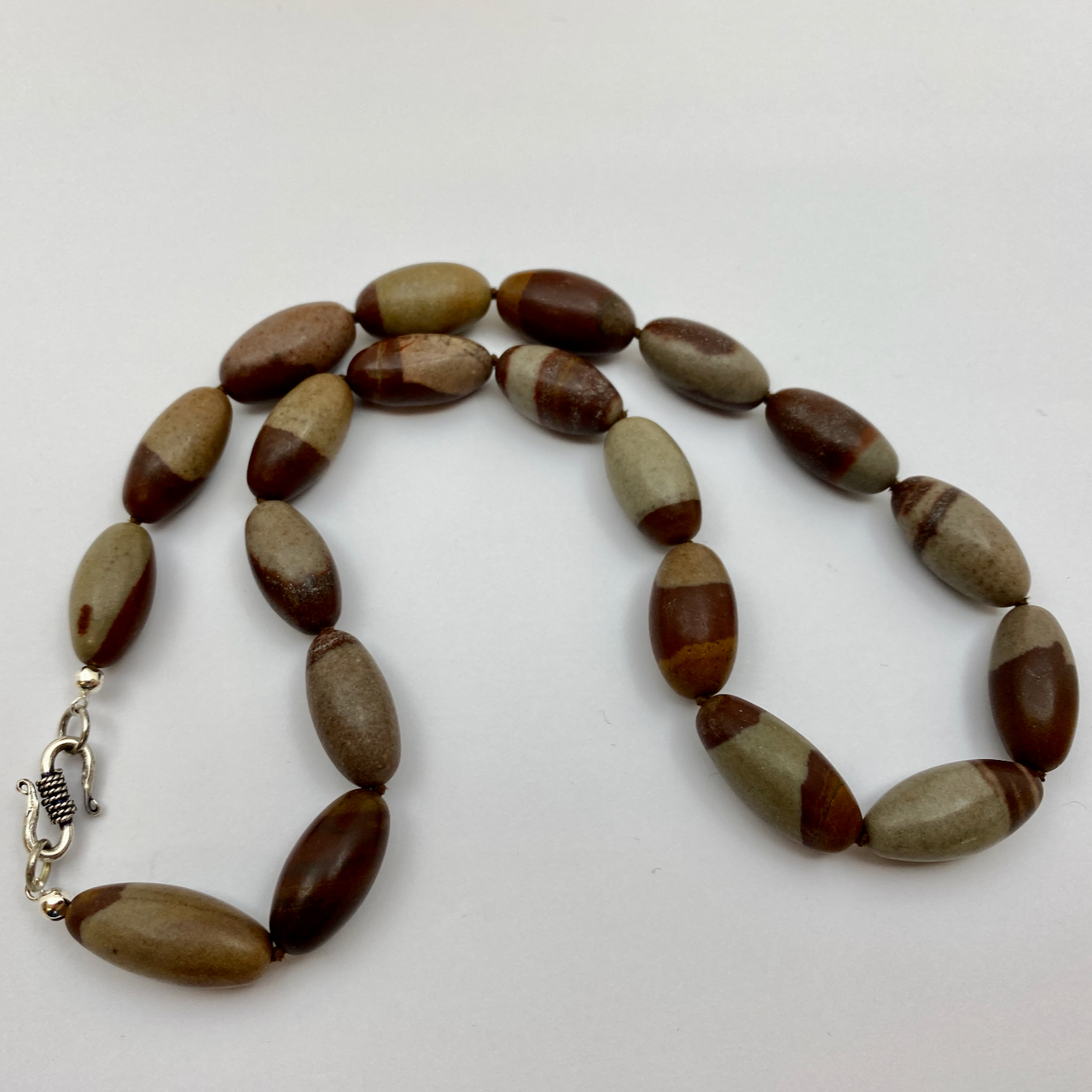 Shiva Lingam Edelstein Collierkette