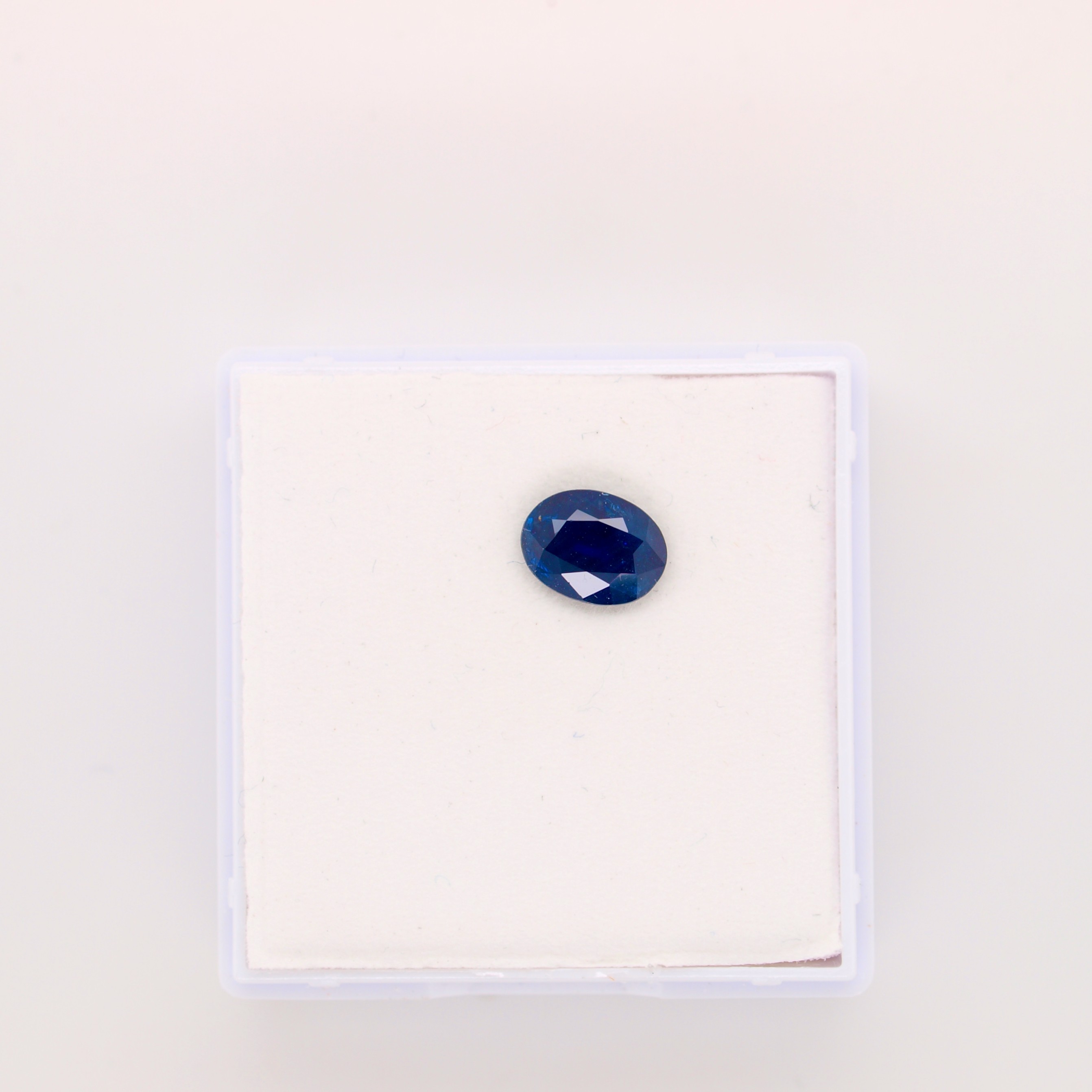 Safir facettiert 8x6 oval